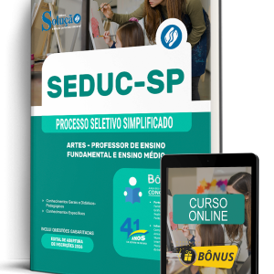 Apostila do Edital — Arte · PSS SEDUC-SP 2026 (Editora Solução)