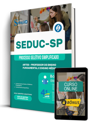 Apostila do Edital — Arte · PSS SEDUC-SP 2026 (Editora Solução)