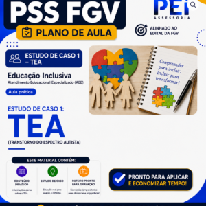 Plano de Aula — Estudo de Caso: TEA (Educação Especial · AEE)