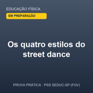 Plano de Aula — Os quatro estilos do street dance (Aula 1 · Educação Física · 7º ano)