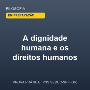 Plano de Aula — A dignidade humana e os direitos humanos (Aula 6 · Filosofia · 2ª série EM)