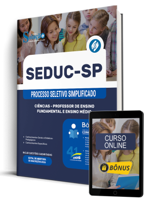 Apostila do Edital — Ciências · PSS SEDUC-SP 2026 (Editora Solução)
