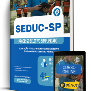 Apostila do Edital — Educação Física · PSS SEDUC-SP 2026 (Editora Solução)