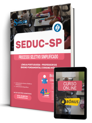 Apostila do Edital — Língua Portuguesa · PSS SEDUC-SP 2026 (Editora Solução)