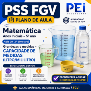 Plano de Aula — Grandezas e medidas (Aula 20 · Matemática · 5º ano)